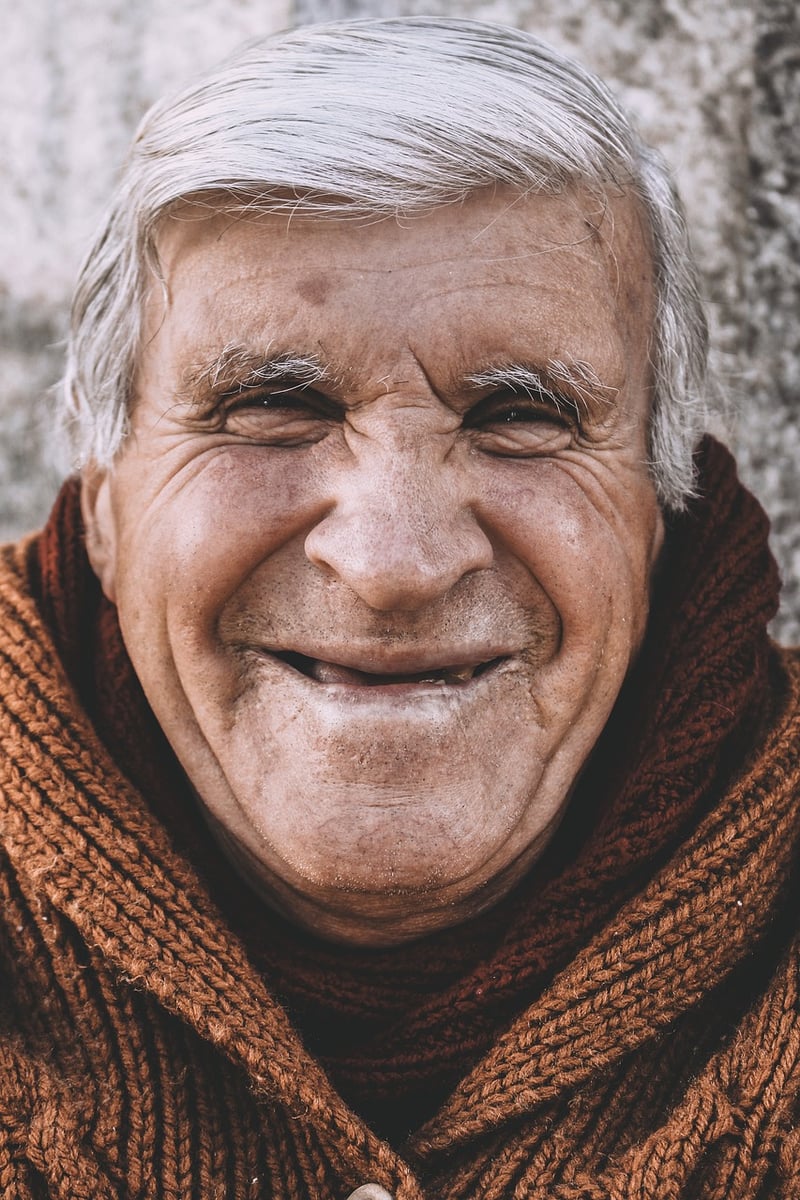 Old Man Reading Book